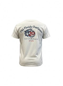 OFO 20th Anniversary Short Sleeve Logo Tshirt- White