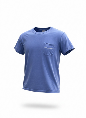 OFO Short Sleeve Logo T-Shirt in FloBlue/White