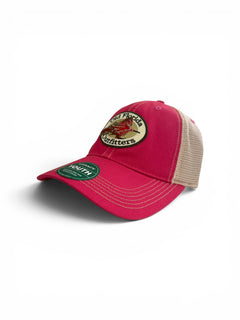 OFO YOUTH Logo OLD FAVORITE Soft Trucker in Red