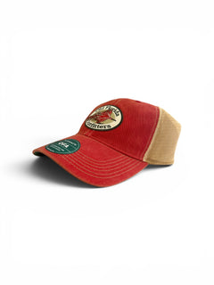 OFO Logo OLD FAVORITE Soft Trucker in  Nantucket Red