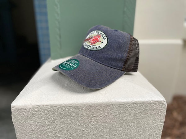 OFO Logo OLD FAVORITE Soft Trucker in Navy/Black