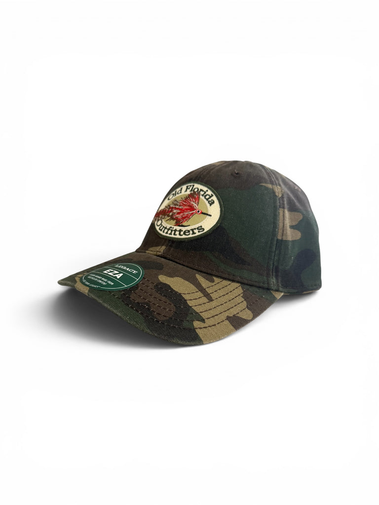 OFO Logo Legacy EZA Twill Cap- Army Camo