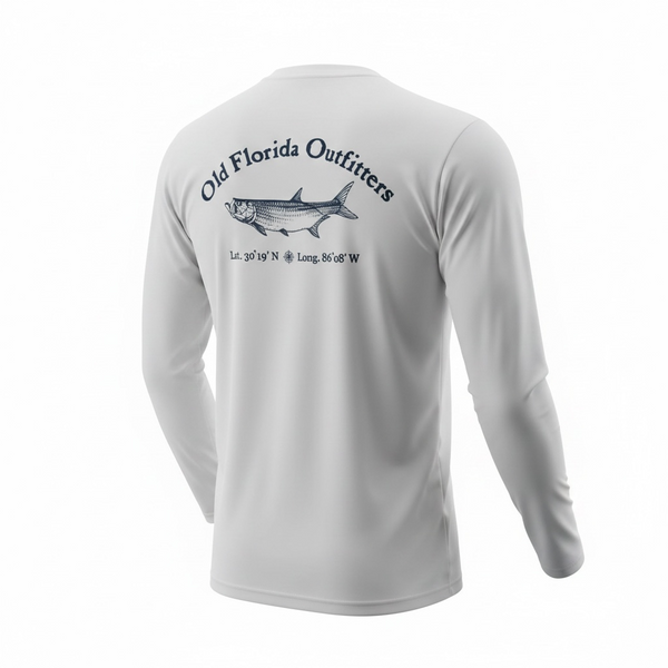 OFO Kids L/S Rashguard Crewneck- White