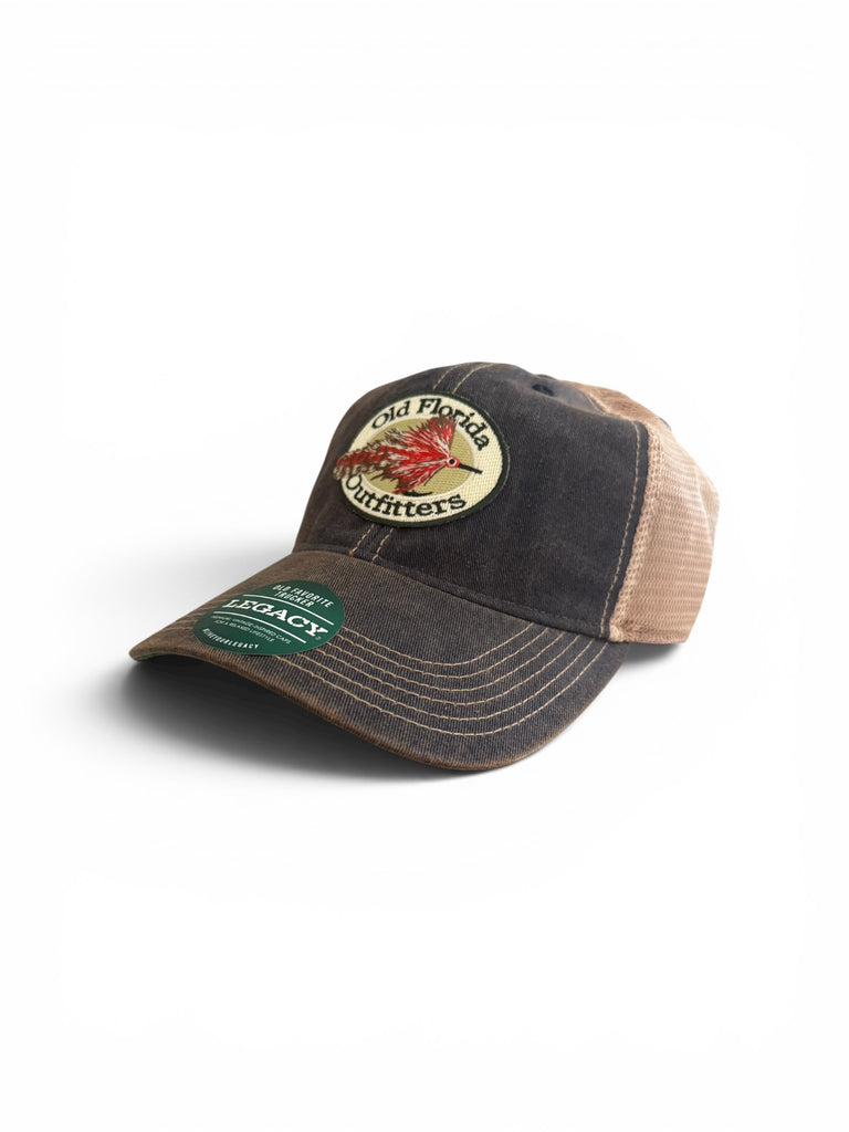 OFO Logo Old Favorite Trucker in Washed Navy