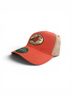 OFO Logo OLD FAVORITE Soft Trucker in Orange