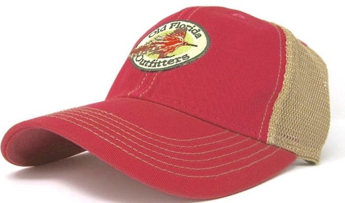 OFO YOUTH Logo OLD FAVORITE Soft Trucker in Red