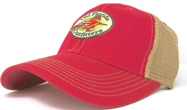 OFO YOUTH Logo OLD FAVORITE Soft Trucker in Red