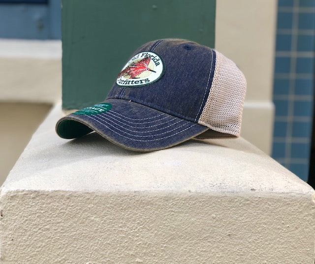 OFO Logo Old Favorite Trucker in Washed Navy