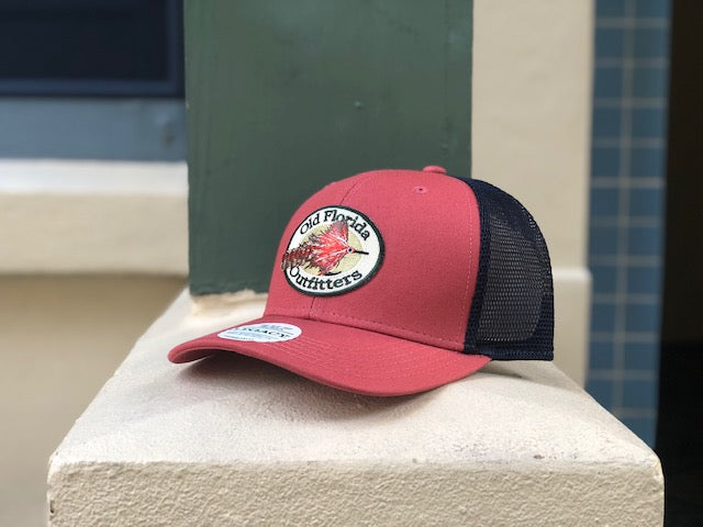 OFO Logo Mid-Pro Snapback Trucker in Nantucket/Navy