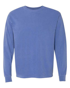 OFO Long Sleeve Logo T-Shirt in FloBlue/White