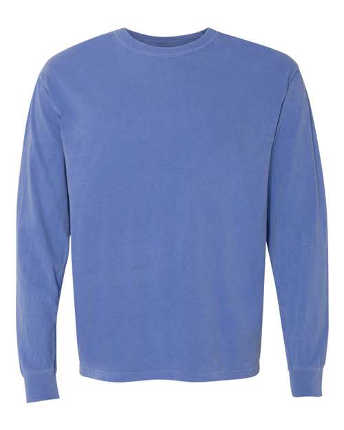 OFO Long Sleeve Logo T-Shirt in FloBlue/White