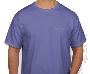 OFO Short Sleeve Logo T-Shirt in FloBlue/White