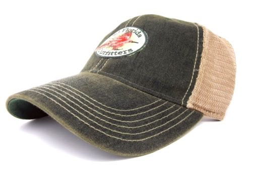 OFO YOUTH Logo OLD FAVORITE Soft Trucker in Green