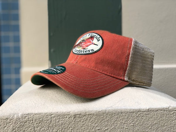 OFO Logo OLD FAVORITE Soft Trucker in Orange