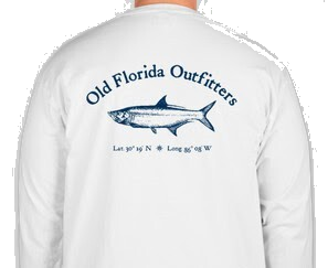OFO Long Sleeve Logo T-White/Navy